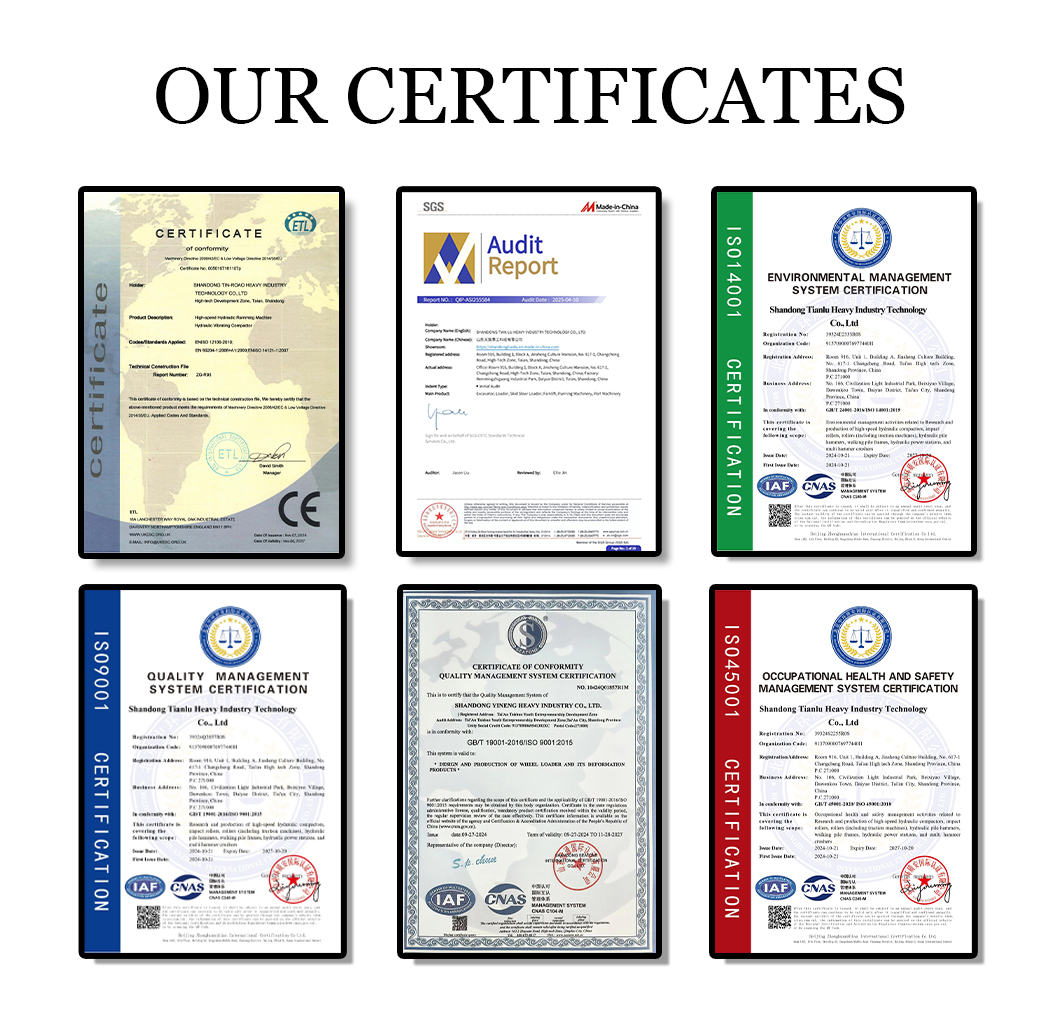Tianlu certification