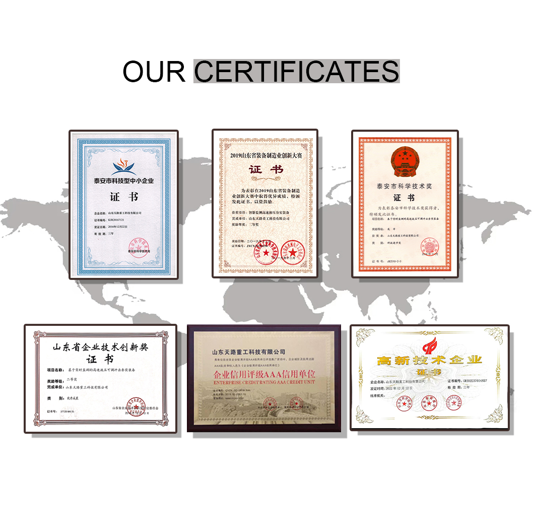 Tianlu Certificate