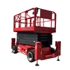 Self-Propelled Rough-Terrain Scissor Lift Electric Hydraulic Aerial Work Platform