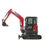Mini Excavator with Kubota Engine，Swing Arm Function，cab，air Conditioner