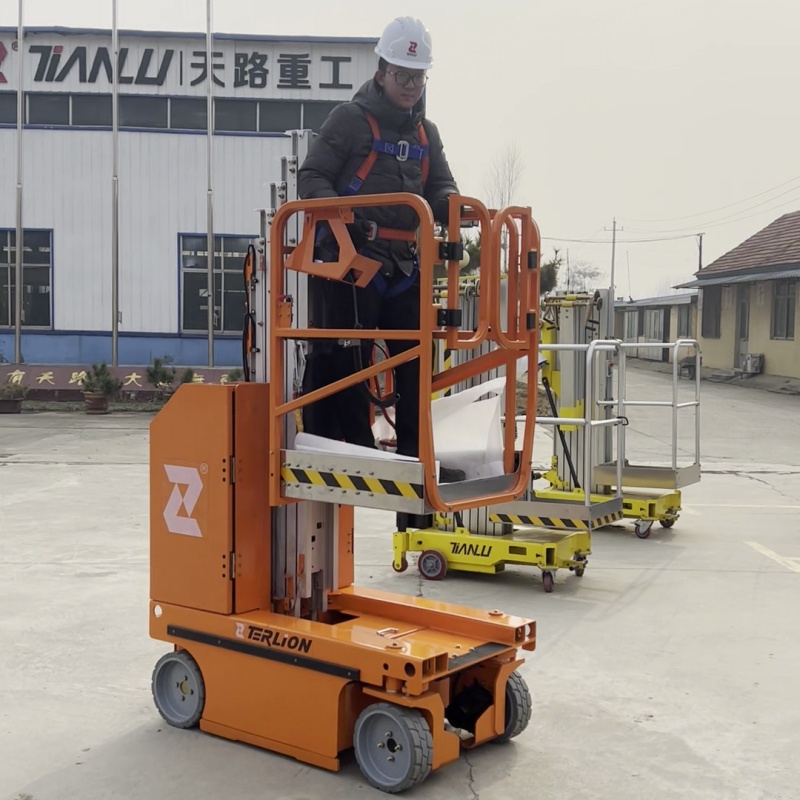 terlion lift vertical mast operation