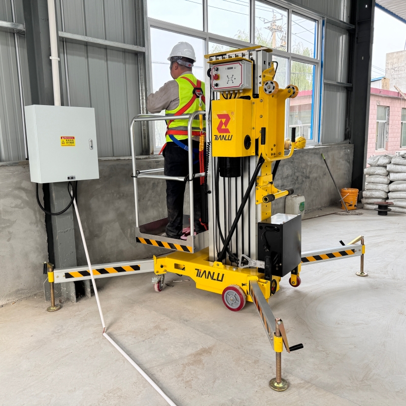 indoor vertical mast lift comparison