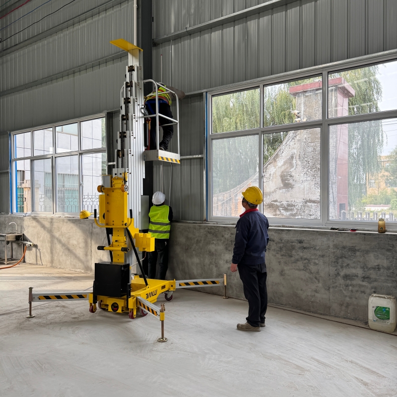 terlion lift vertical mast overview