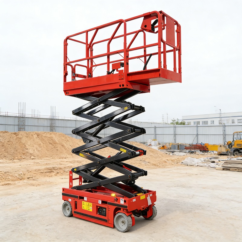 TianluLift Heavy-Duty Rough Terrain Scissor Lift