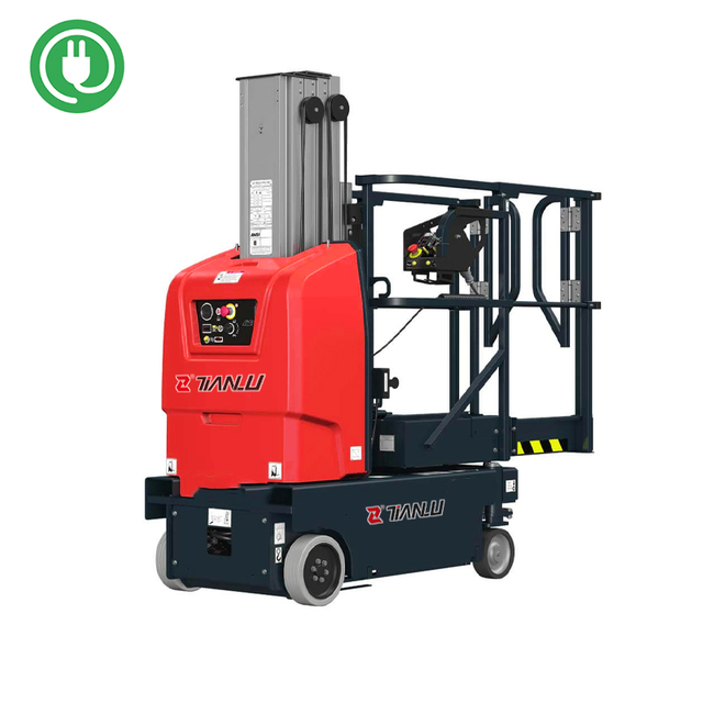 Self-propelled Mast Lift Climbing Platform, Which Can Move Freely in Various Work Sites.